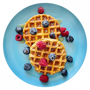 Vegan Sweet Potato Waffles