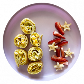 Egg And Avocado Crepes