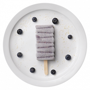 Vegan Blueberry Pops