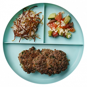 Mediterranean Beef Patties