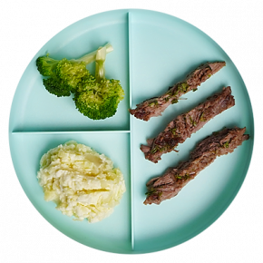 Pan Seared Steak And Veggies