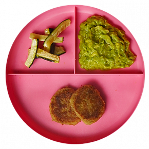 Chickpea Fritters With Veggies