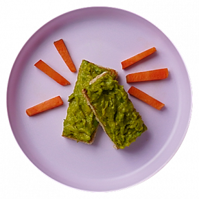 Avocado Toast And Papaya