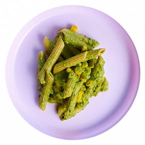 Baby spinach pesto pasta nut free