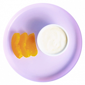 Peach yogurt