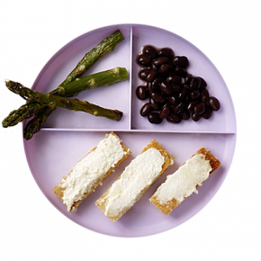 Tostadas con ricotta