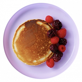 Fluffy almond pancakes