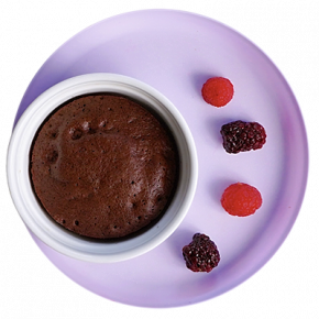 Chocolate protein cups