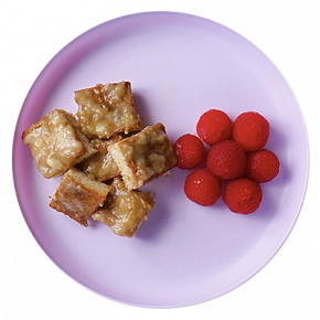 Almond butter banana toast