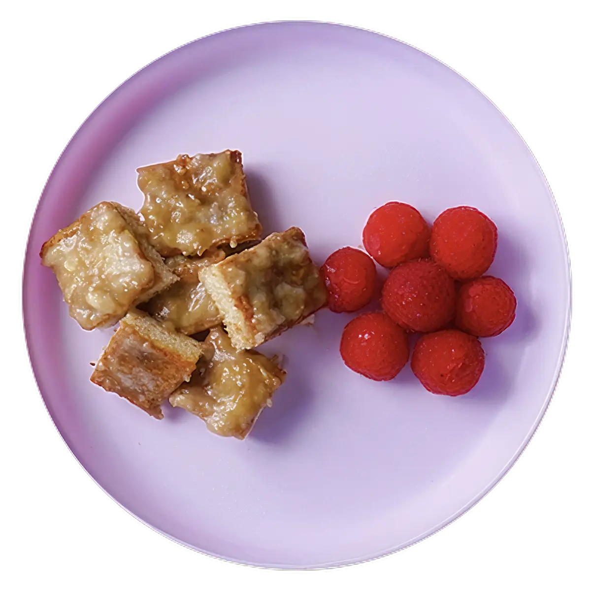 Almond butter banana toast