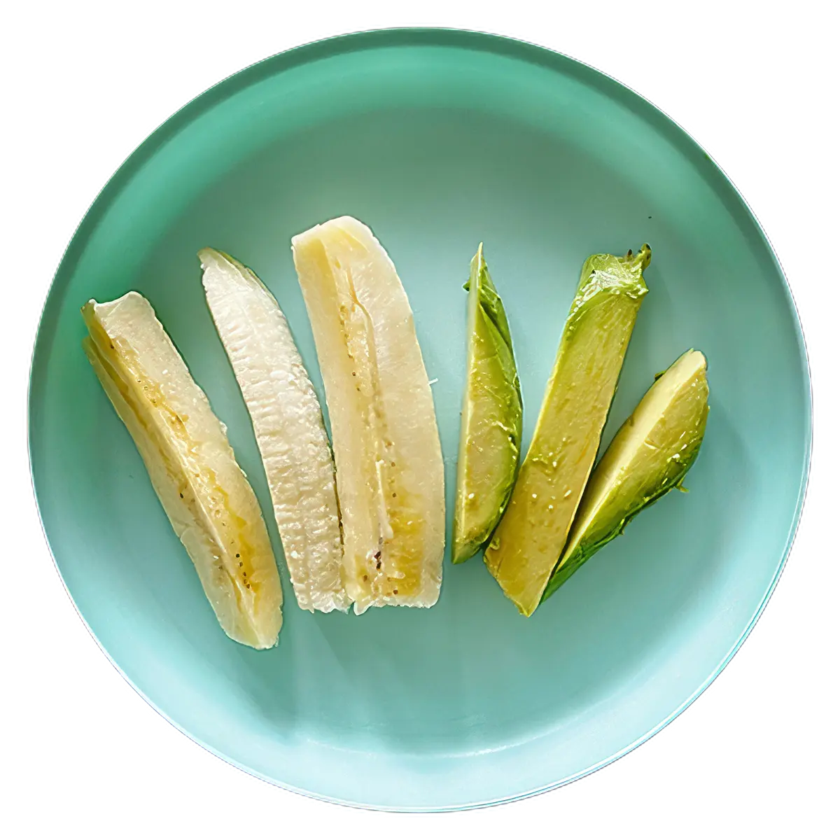 Tiras de Aguacate y Banano