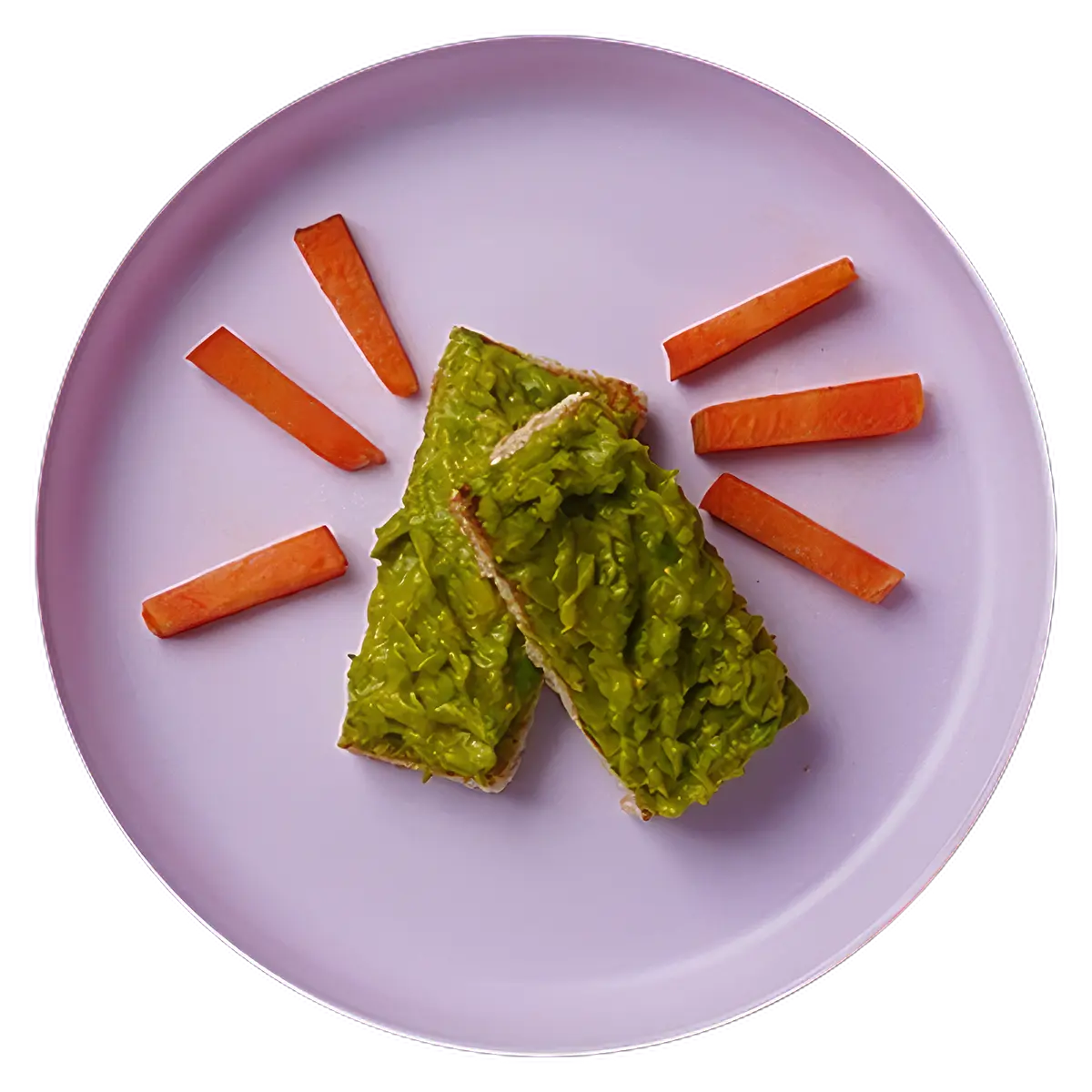 Avocado Toast And Papaya