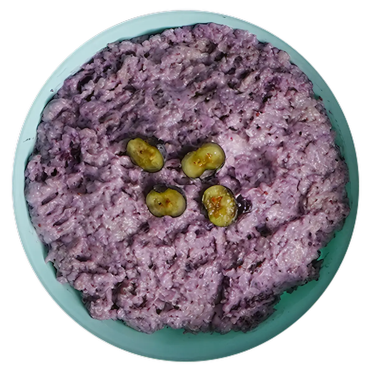 Baby blueberry chia oatmeal