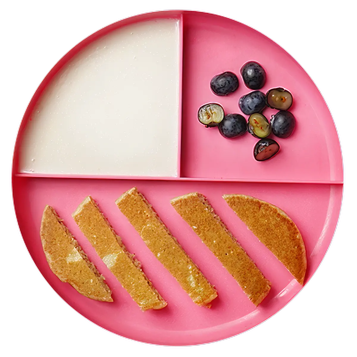 Baby lemon walnut pancakes