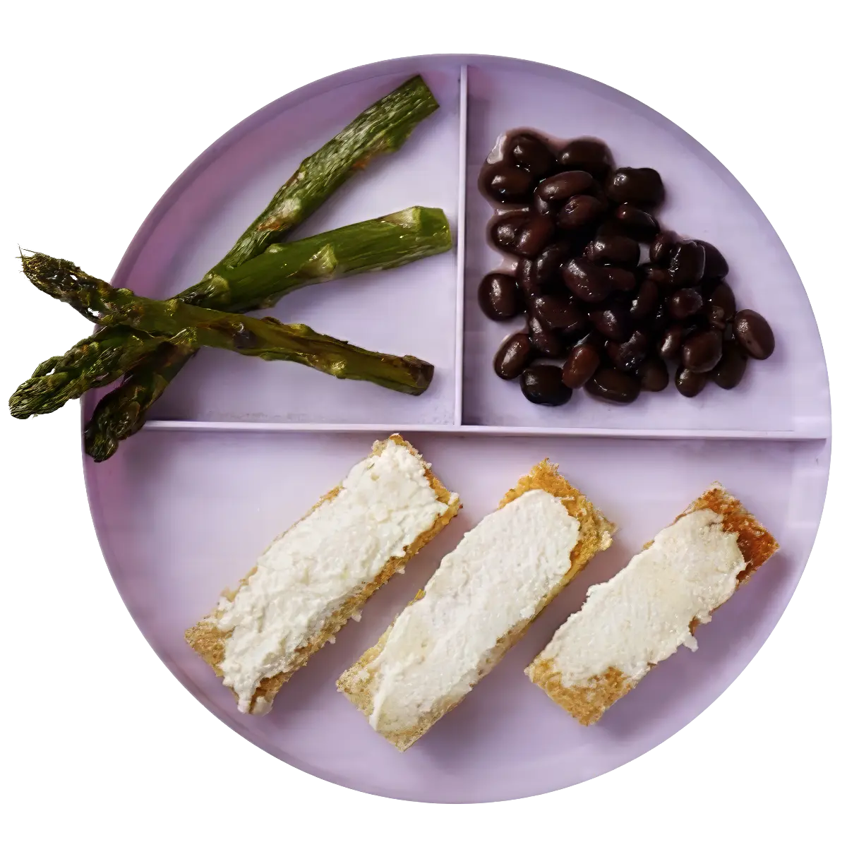 Tostadas con ricotta