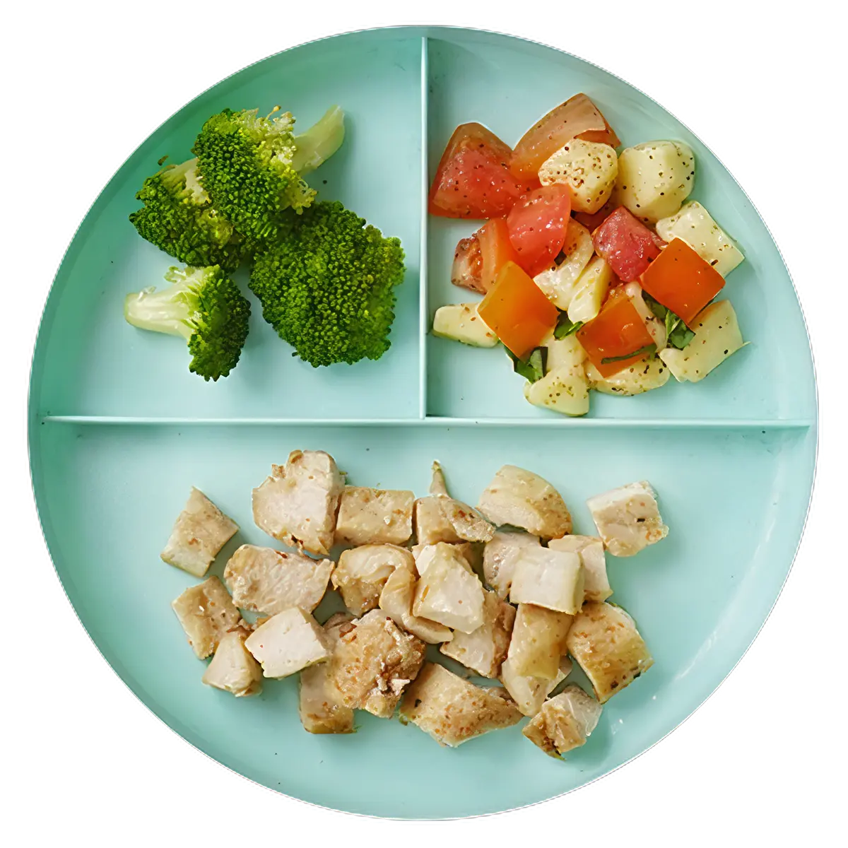 Baked chicken with capresse