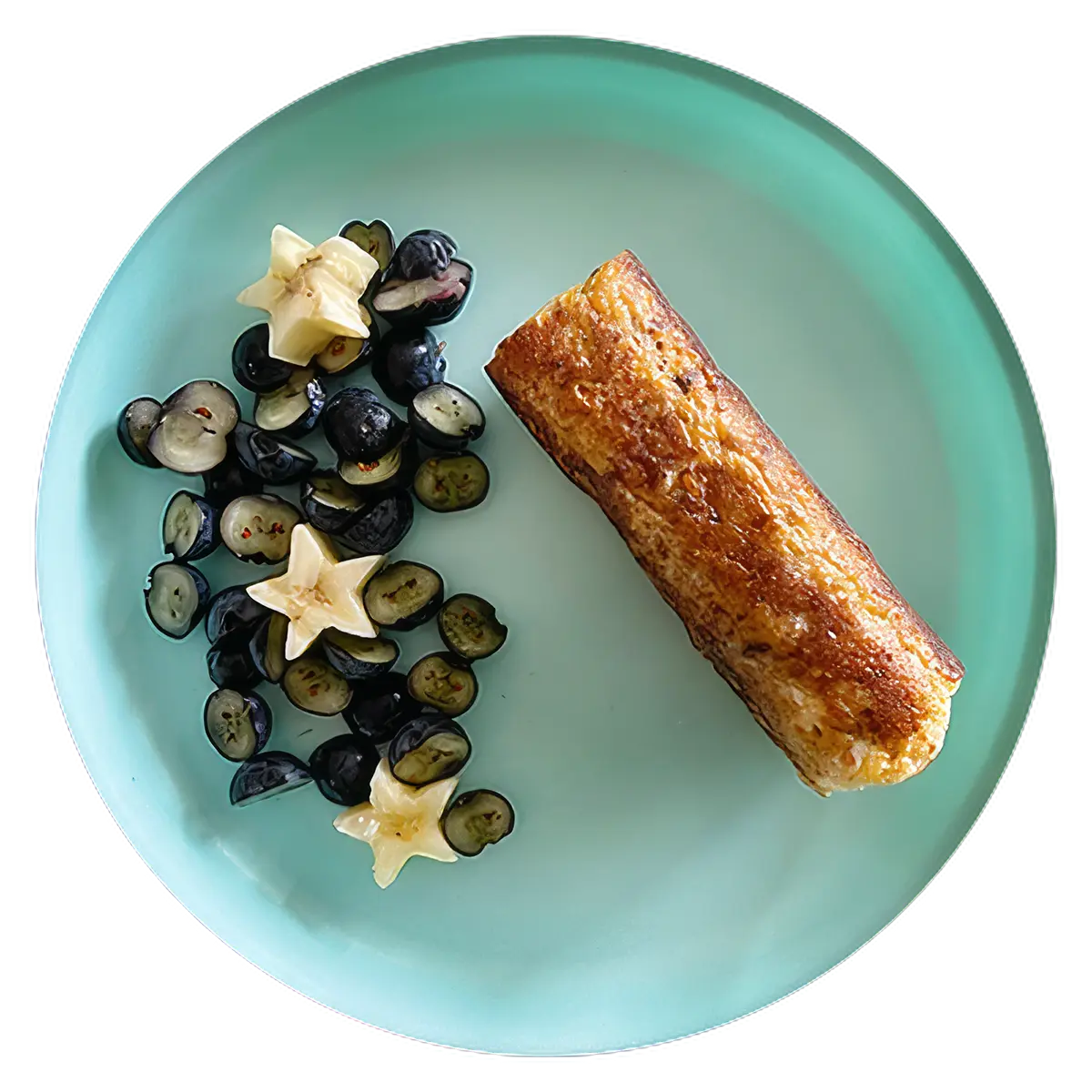 Blueberry French Toast Rollups