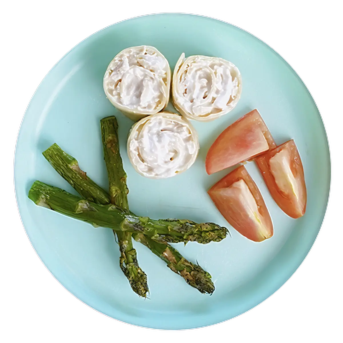 Chicken salad pinwheels