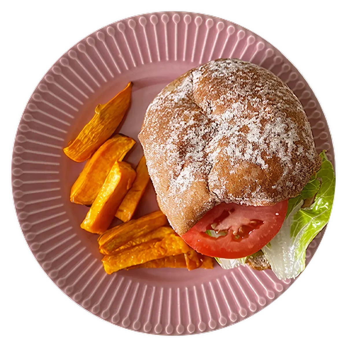 Chickpea veggie burger