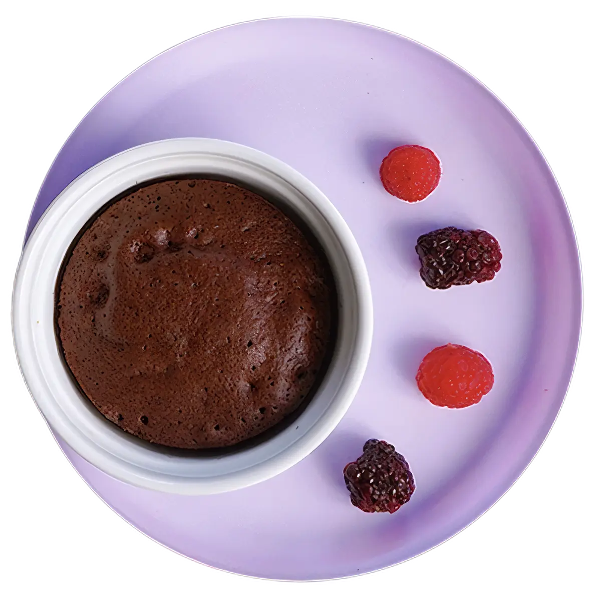 Chocolate protein cups