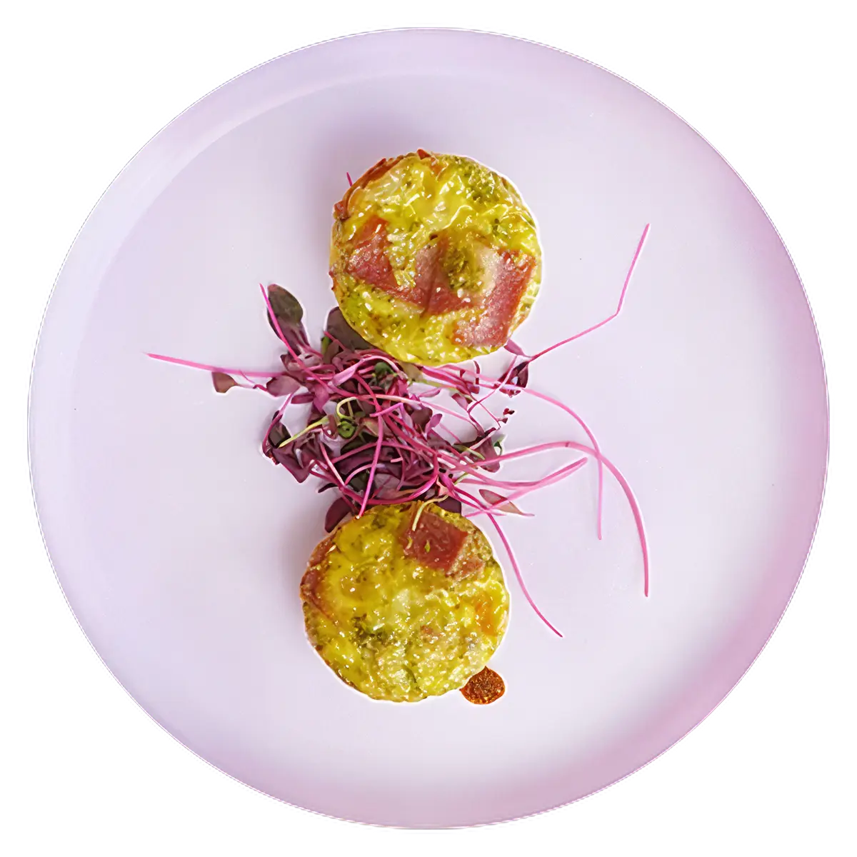 Copitas de Huevo, Brócoli Y Queso