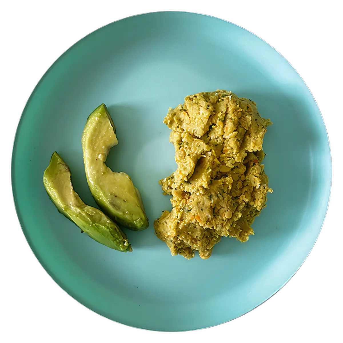 Papilla de garbanzo y verduras