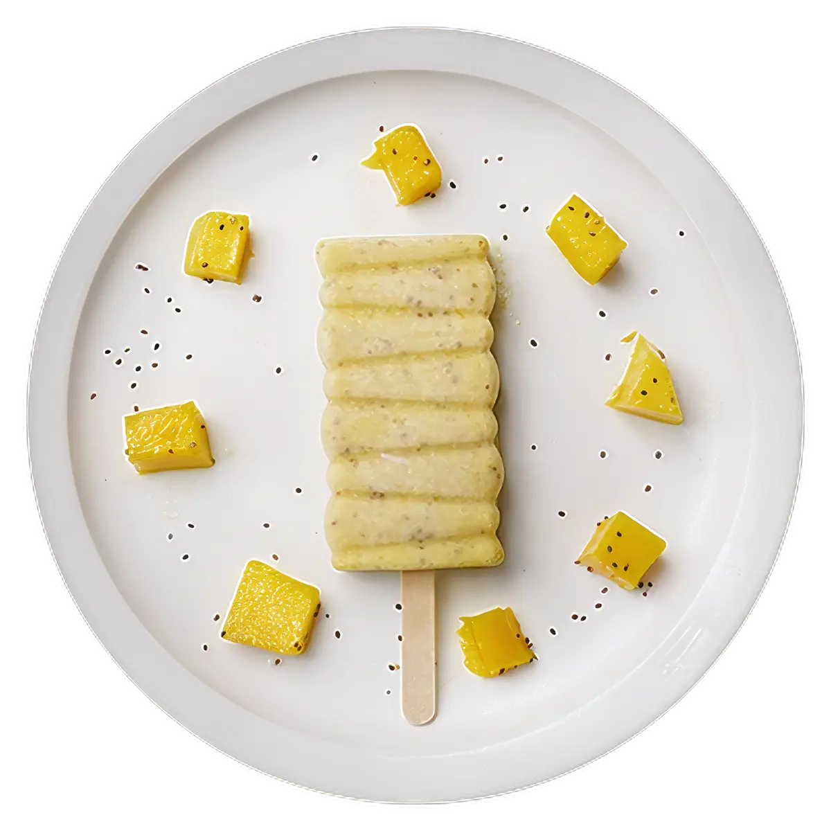 Paletas de Mango y Chía