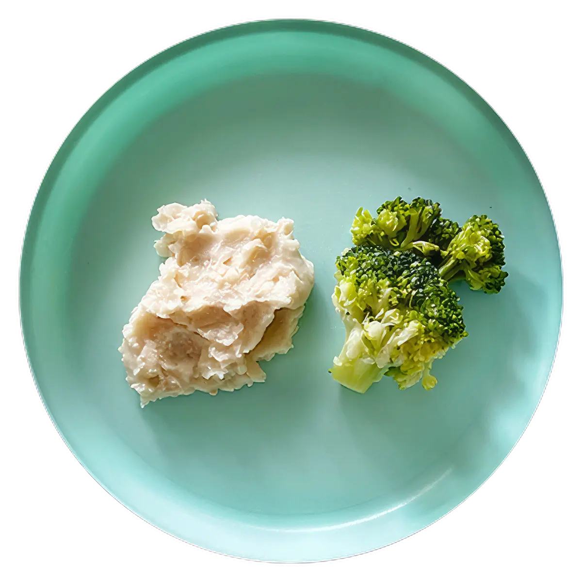 Mashed cannellini beans and broccoli