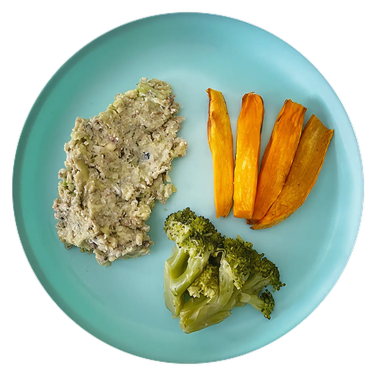 Sardine avocado mix and veggies