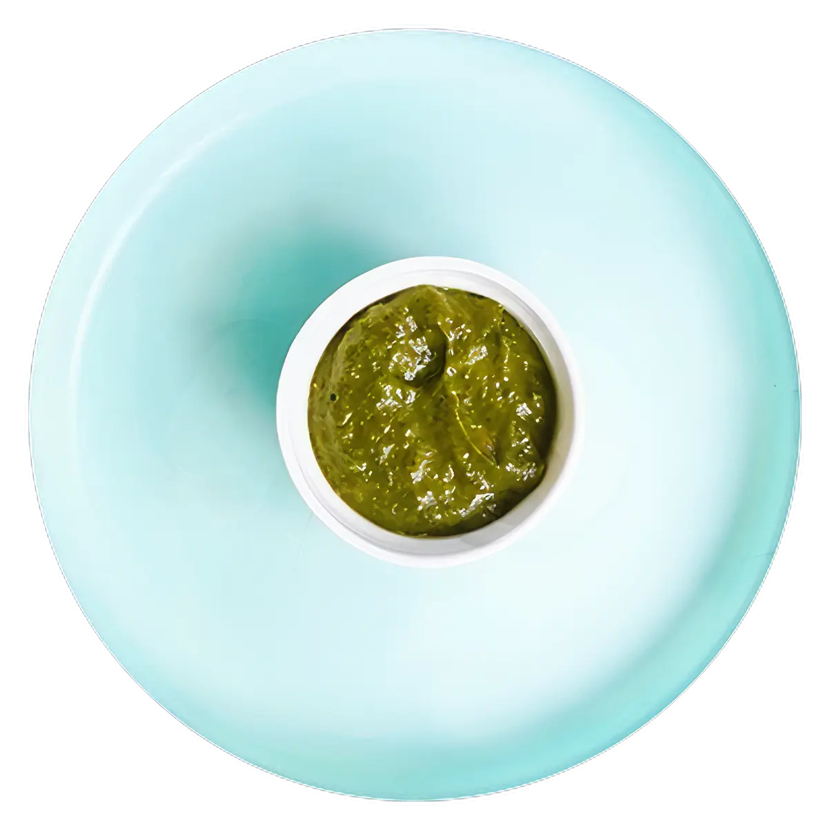 Spinach and bean puree