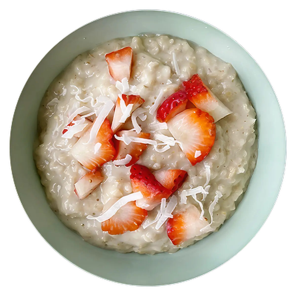 Strawberry Coconut Oatmeal