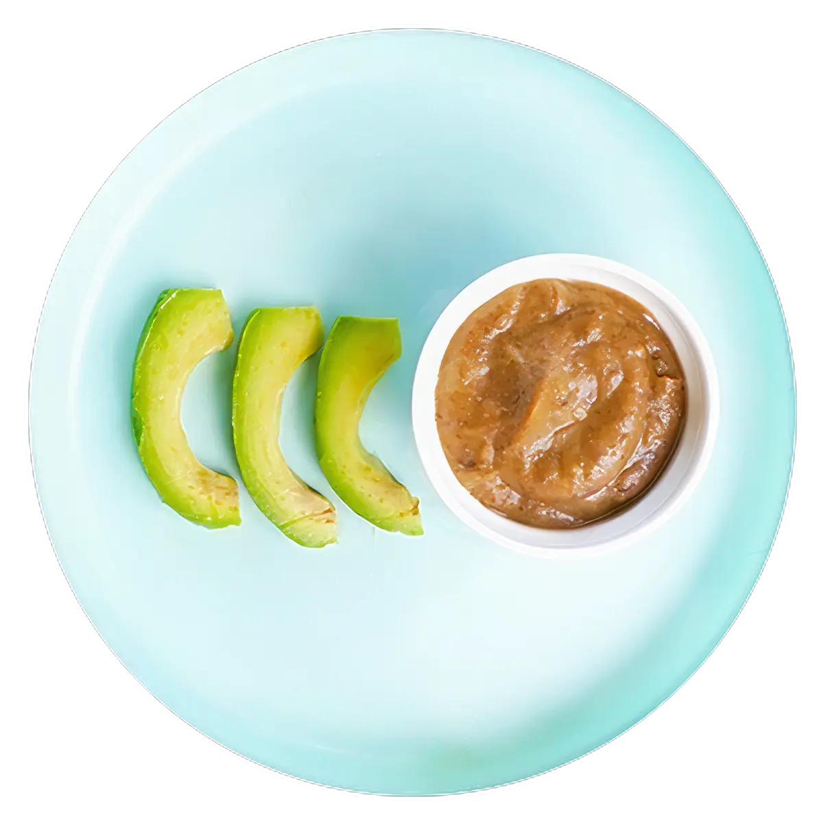 Sweet potato and black bean puree