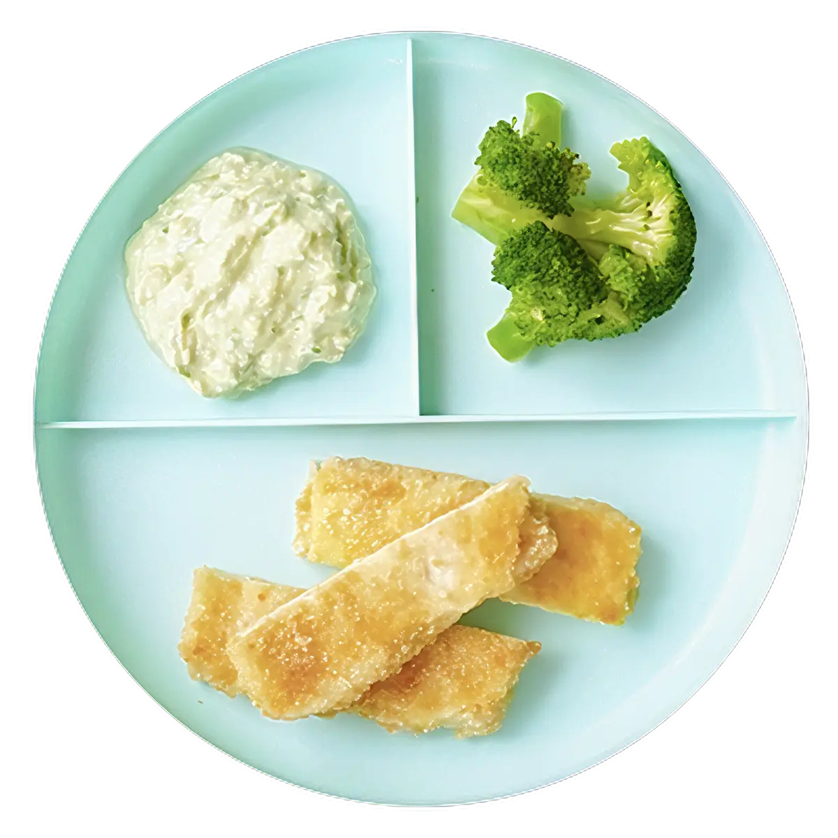 Tofu nuggets with yogurt dip