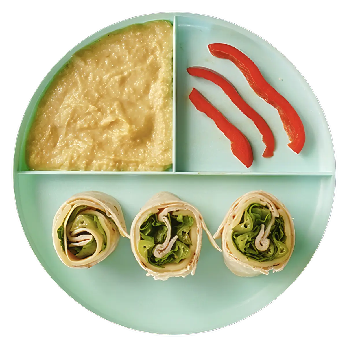 Enrolladitos de pavo