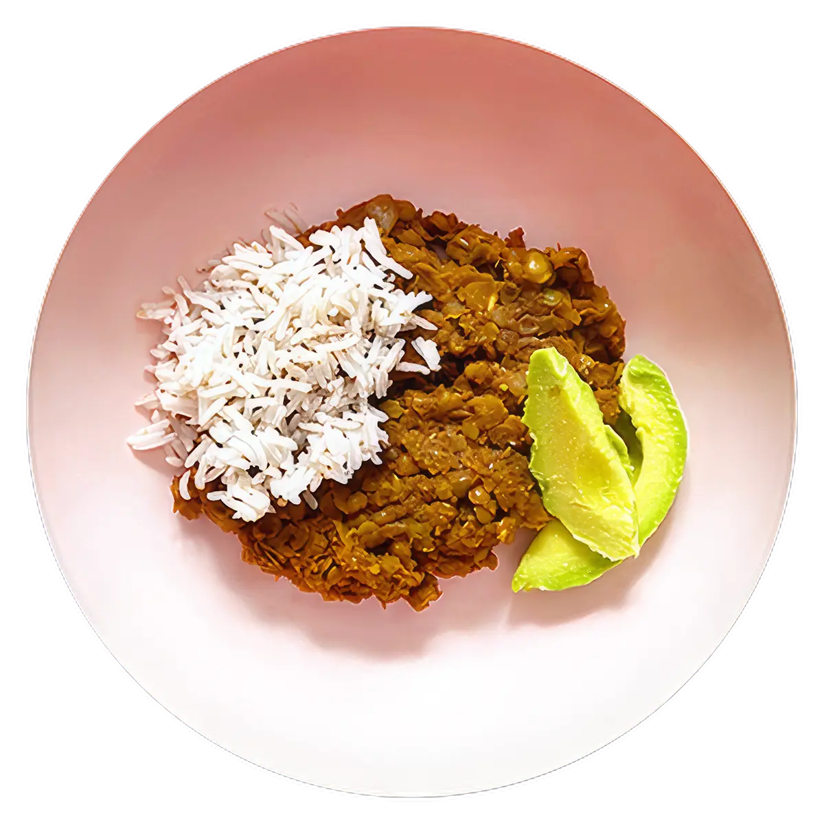 Bol latino de lentejas